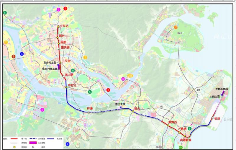 福州至長樂機場軌道