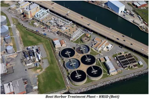 BoatHarbor污水處理廠平面圖